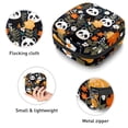 thumbnail image 3 of Panda Small Bag Sanitary Napkin Bag Mini Pouch for Purse Small Storage Bag Pouch Case, Made of Velvet, Sponge, Oxford Fabric, 4.7x6.6x6.6 in, 3 of 6