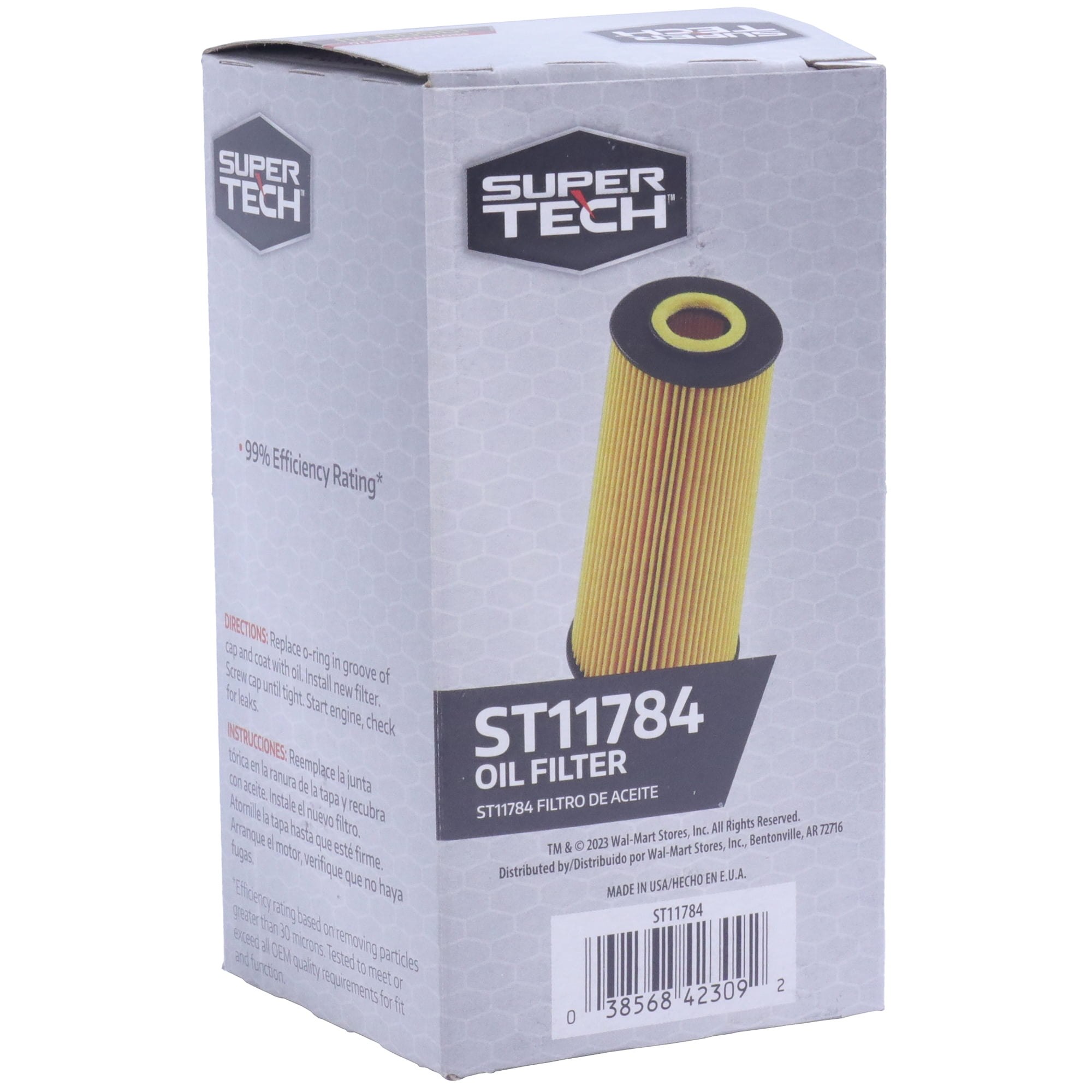 Super Tech Oil Filter, ST11784, 10K mile Filter for Audi and Volkswagen Vehicles