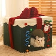 thumbnail image 4 of Navidad gato casa cueva estera tienda nido cojín invierno cálido Yuyangstore casa del gato, 4 of 8