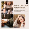 thumbnail image 4 of Pulseras de color rosa con cuentas bohemio de Watch Band JR.DM para Apple Watch, 4 of 7
