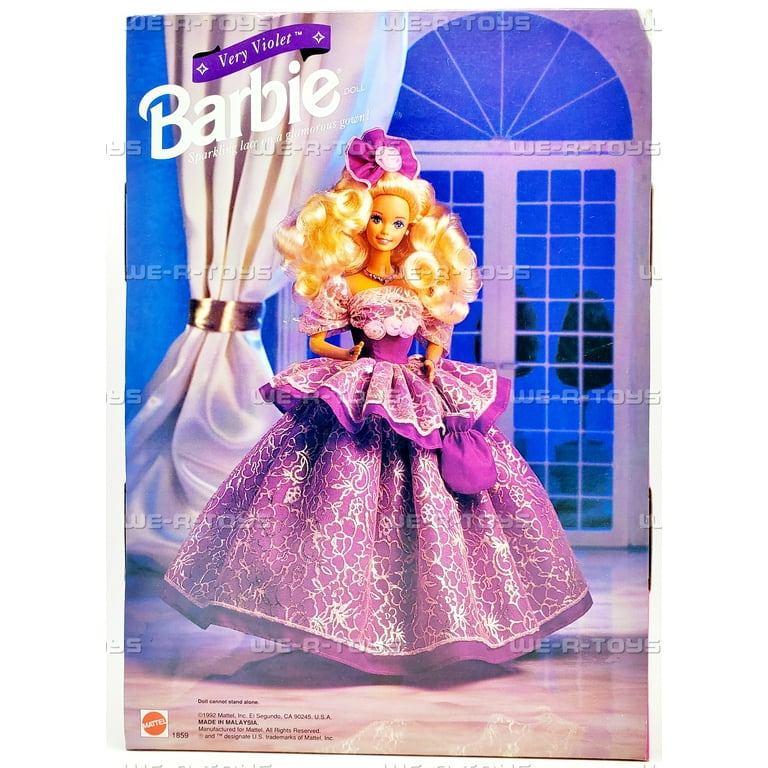 Mattel 1992 Limited Edition Very Violet Barbie - Walmart.com