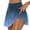 Blue, variant on Lenago Women's Summer Pleated Tennis Skirts Athletic Stretchy Short Yoga Fake Two Piece Trouser Skirt Shorts Gift for Women