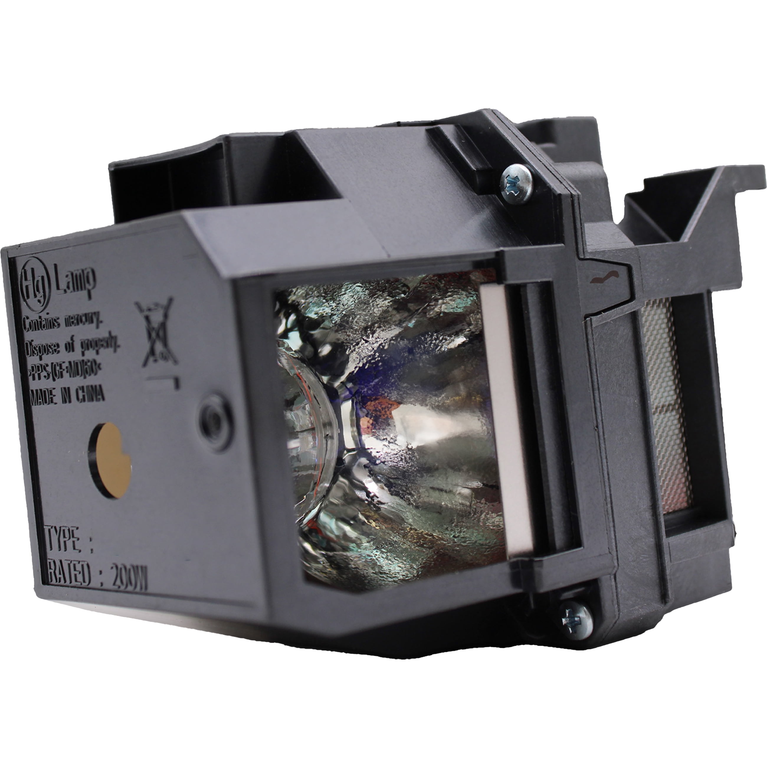 OEM Lamp & Housing for The Epson EB-S200 Projector - 1 Year