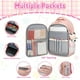 thumbnail image 3 of Mochila LEWKANA Cute para niñas con fiambrera, juego de 5 unidades, color rosa, 3 of 6