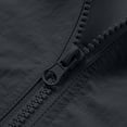 thumbnail image 6 of Kezqiaxn Mens Jackets Plus Size Fashion Zipper Long Sleeve Loose Athletic Jacket Outdoor Turtleneck Outerwear Winter Coat, 6 of 9
