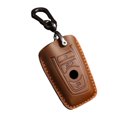 thumbnail image 2 of BUYISI Handwork Leather Car Remote Key Fob Cover Case Holder For Bmw 1 3 4 5 7 Series, 2 of 6