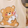 thumbnail image 4 of Toddler Baby Boy Clothes Summer Outfits Vest Outfit Elephant Owls Bear Dino Print Sleeveless Top Printed Shorts Casual Playwear 3 6 12 18 24 Months 3T 4T 5T 6T, 4 of 4
