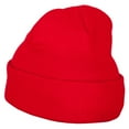 thumbnail image 2 of Keep America Great Three Line Letters Embroidered Long Beanie - Red OSFM, 2 of 5