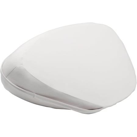 Dame Products Triangle Wedge Support Pillow, Bed Positioning Cushion with Washable Cover & Waterproof Liner, Oat Color