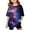 X1Blue, variant on Cute Tops for Teen Girls Galaxy Print Short Sleeve Graphic Tee Loose Fit Comfortable Casual Top for Kids Boys and Girls Color:Blue,Size:10-11 Years