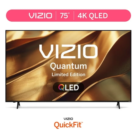 VIZIO 75" Class Quantum 4K QLED HDR Smart TV - M75Q6x-L4