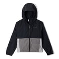 thumbnail image 4 of COLUMBIA GIRLS' TABOR TRAIL WINDBREAKER MEDIUM BLACK/COLUMBIA GREY/CITY GREY, 4 of 4