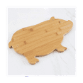 thumbnail image 4 of Bamboo Pig Shaped Bamboo Serving and Cutting Board,Children's Cartoon Pig Shape Chopping Board, 4 of 5
