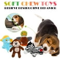 "SHARLOVY Dog Squeaky Toys for Small Dogs, Stuffed Animal Puppy Toys, Cute Puppy Chew Toys for