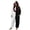 A-White2399, variant on XIAOCHA Halloween Print Onesie for Women Hooded Zip Up Pocket Cuffed Sleep Jumpsuit