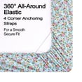 thumbnail image 5 of Summerween Crafted by Catherine Microfiber Sheet Set, 4-Piece, Floral Skulls, Full, 5 of 7