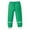 Green, variant on Toddler Boy Girl Rain Pants Elastic Waist Jogger Pants Child Outdoor Rainy Day Durable Windproof Trousers