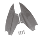 thumbnail image 2 of Deflectores de aire del carenado superior Conjunto de parabrisas de ala lateral Cubierta lateral del carenado Marrón, 2 of 9