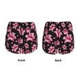 thumbnail image 5 of Haiem Lilies Flowers Women's 2 in 1 Running Shorts - Lightweight Athletic Workout Gym Yoga Breathable Sports Shorts Liner with Phone Pockets-Small, 5 of 9