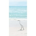 thumbnail image 3 of Carpentieri, Natalie 14x24 Black Modern Framed Museum Art Print Titled - Summer Egret II, 3 of 5