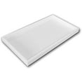 thumbnail image 3 of 6 Pack of White Plastic Stackable Standard size Jewelry Display trays. for Rings, Bracelets, Necklaces, Pendants, Bracelets in Showcases, Over the counter in store. Jewelry Organizer (White), 3 of 5
