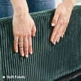 thumbnail image 6 of Belffin 59"Dx 29.5"W x 35.9"H Corduroy Modular Sectional Sofa , Sectional Couch For Living Room With Storage,Green, 6 of 8