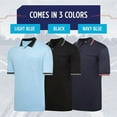 thumbnail image 4 of Murray Sporting Goods Short Sleeve Polo Baseball and Softball Umpire Shirt - Sized for Chest Protector, 4 of 5