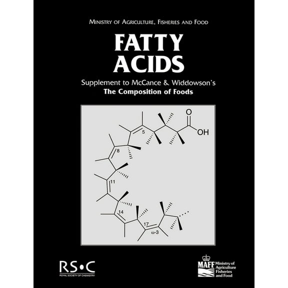 Fatty Acids: Supplement to the Composition of Foods, (Paperback)