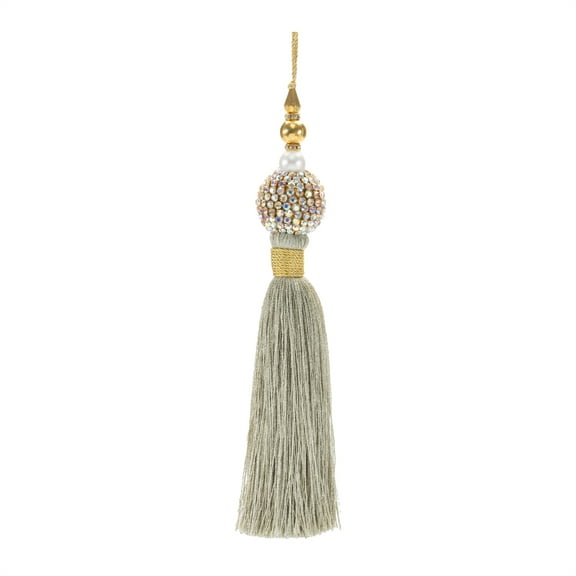 Melrose Jeweled Tassel Ornament Set of 6