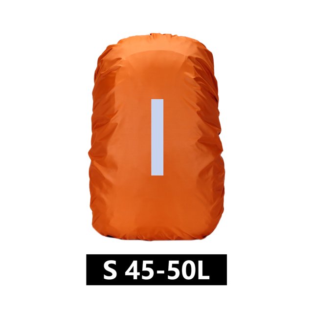 Mochila impermeable Cubierta para lluvia Antideslizante Correa con hebilla cruzada (Naranja M) Likrtyny Para estrenar
