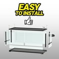 thumbnail image 6 of REPTIZOO Double Stacked Reptile Tank 36 Gallon,  Reptile Terrarium 30" x 12" x 32", Black, 6 of 6