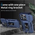 thumbnail image 4 of Funda para GANGXUN iPhone 15 Pro - Soporte metálico, Función magnética, Azul, 4 of 6