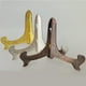 thumbnail image 3 of 6xMetal Plato Plegable Tazón Plato Imagen Teacake Titular Caballete 12cm_Bronce 5 piezas, 3 of 8