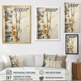 thumbnail image 4 of Designart "Simplistic Birch Essence I" Tree Birch Floater Framed Wall Decor, 4 of 5