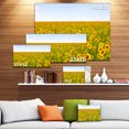 thumbnail image 3 of Beautiful Sunflowers Garden - Floral Canvas Art Print, 3 of 4