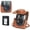 Brown, variant on Caiyoule Camera Case for Fujifilm Instax Mini 41 Instant Camera, Retro PU Leather Protective Case with 64 Mini Photo Album and Adjustable Camera Strap (No Camera) - Black