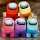 thumbnail image 3 of Entre nosotros juguete de peluche, compañero de equipo entre nosotros muñeco de peluche del personaje del juego de matar hombre lobo espacial - 20 cm (Azul) oso de fresa  Electrónica, 3 of 5