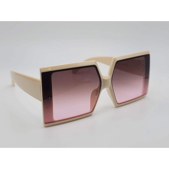Popular Fashion Big Rectangle Women Luxury Sunglasses Vintage Shades UV400