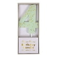 thumbnail image 4 of Meri Meri Mint Number 4 Candle, 4 of 4