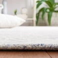 thumbnail image 4 of SAFAVIEH Metro Belize Medallion Runner Rug, Blue/Ivory, 2'3" x 9', 4 of 8