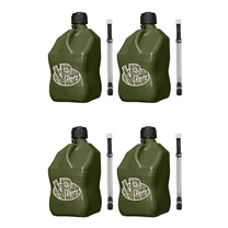 VP Racing Utility Jug 5.5 Gallon   Deluxe Hose - Mix and Match Between 11 Different Colors - Made in the USA (4 Pack, Camo)