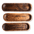 thumbnail image 6 of 38"-40" Long Extra Large Wood Dough Bowl- Extra Long Wood Decorative Bowl- The Big Bend Large Dough Bowl, 6 of 12