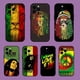 thumbnail image 2 of Funda de teléfono Bob Marley Rasta Lion para iPhone 13 14 15 11 12 Mini Pro Max Carcasa transparente, 2 of 5