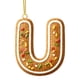 thumbnail image 1 of Adorno Navideño con 26 Letras, Colgante para Árbol de Navidad, Adornos Personalizados, Decoración Navideña, Decoración Colgante para Árbol de Navidad., 1 of 1