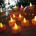 thumbnail image 3 of Coofit 10 Pcs Bougies Chauffe-Plat LED Créatives Décoratives Réalistes Sans Flamme, 3 of 8