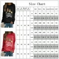 thumbnail image 2 of Christmas Sweatshirt for Women, Powerdelux Casual Style Long Sleeve Christmas Tree Pattern Crew Neck Pullover, 2 of 6