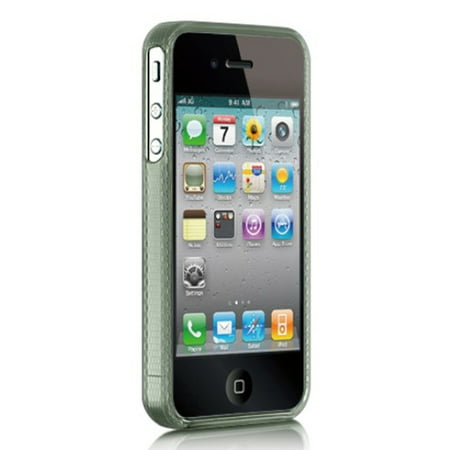 iPhone 4s case by Insten Rubber Silicone Soft Skin Gel Case Cover For Apple iPhone