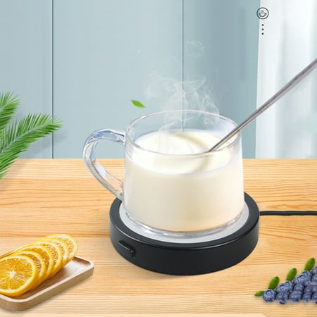

solacol Electric Coffee Mug Warmer Coffee Mug Warmer&Cup Warmer for Office Desk Use Usb Electric Beverage Warmer Coffee Warmer for Cocoa Tea Water Milk Stainless Steel Coffee Mug