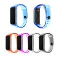 thumbnail image 4 of Inteprter Correa de reloj de repuesto compatible con Fit2 Soft Clear TPU Color Wristband Electrónica Numero 3, 4 of 6