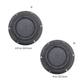 thumbnail image 3 of XISAOK Silicone Diaphragm Woofer Diaphragms Membrane Passive Bass Diaphragm 6.5in/8in, 3 of 11